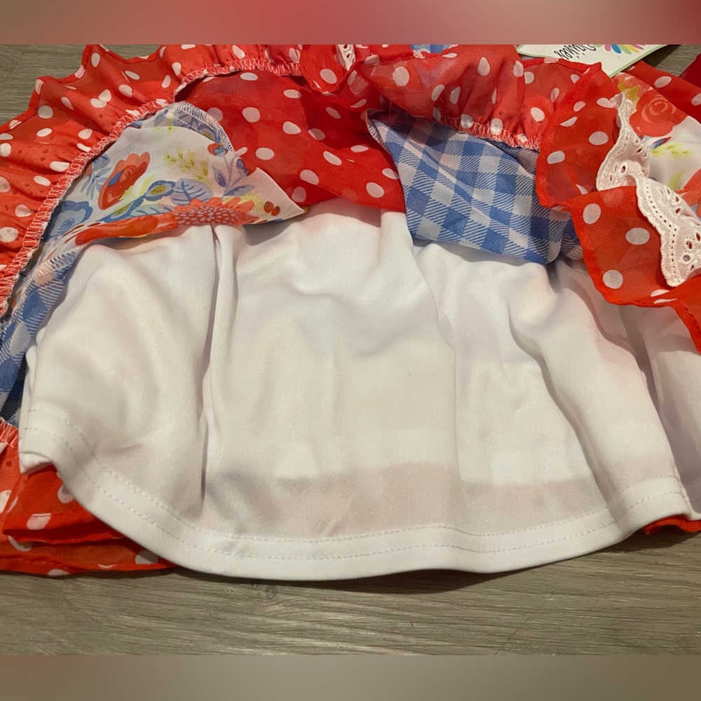 Beautiful red boutique dresses for young girl 4T - Picture 7 of 12
